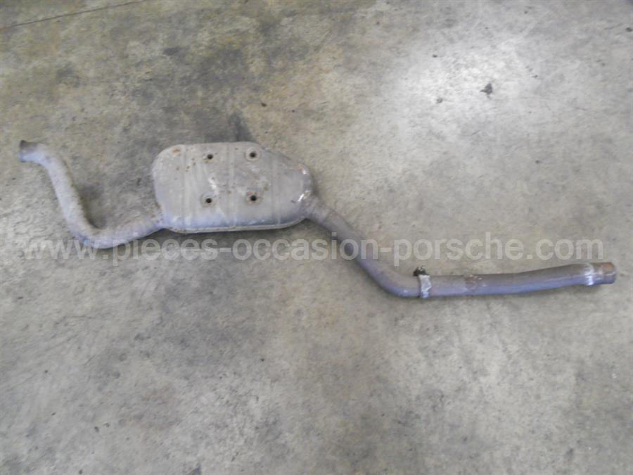 Silencieux intermédiaire droit porsche 928